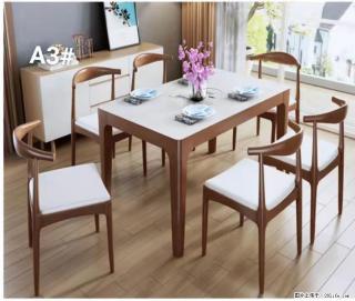 T08高级长方桌，胡桃色  1.35米带炉一桌四椅650元，现货11套。 - 漳州28生活网 zhangzhou.28life.com